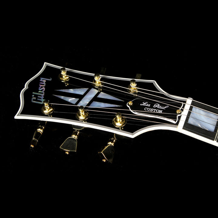 Used Gibson Custom Shop Les Paul Custom Left-Handed Electric Guitar Ebony
