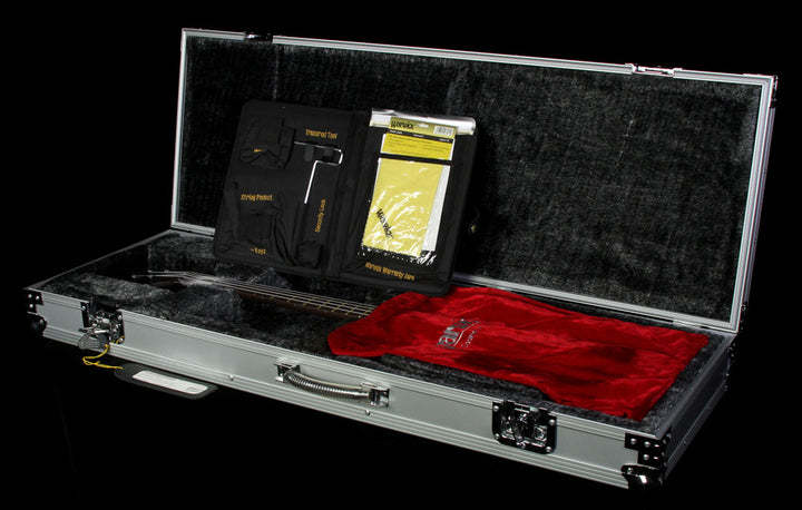 Warwick Custom Shop Corvette $$ BO Bubinga Electric Bass Guitar Black Oil
