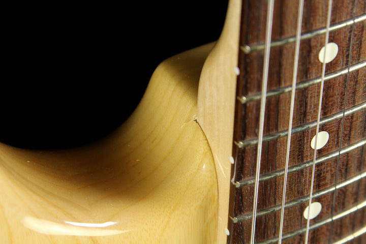 Used Fender American Vintage Stratocaster Electric Guitar Natural