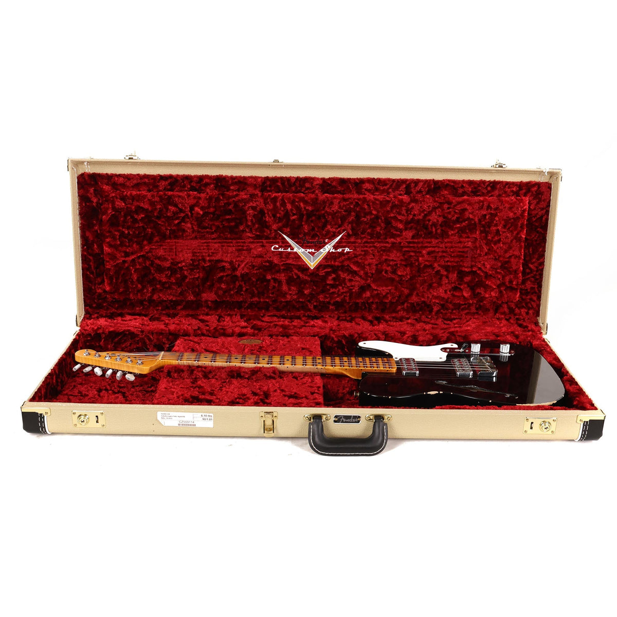 Fender Custom Limited Caballo Tono Ligero Relic Telecaster Aged Black 2022 — 12