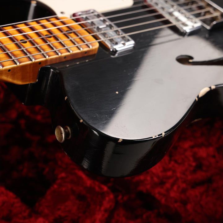 Fender Custom Limited Caballo Tono Ligero Relic Telecaster Aged Black 2022