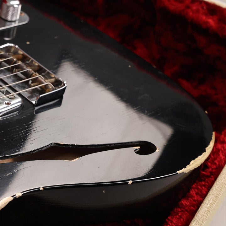 Fender Custom Limited Caballo Tono Ligero Relic Telecaster Aged Black 2022