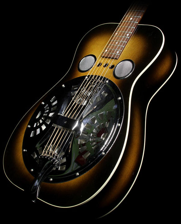 Used Dobro 60-D Round Neck Resonator Acoustic Guitar Vintage Sunburst