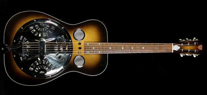 Used Dobro 60-D Round Neck Resonator Acoustic Guitar Vintage Sunburst