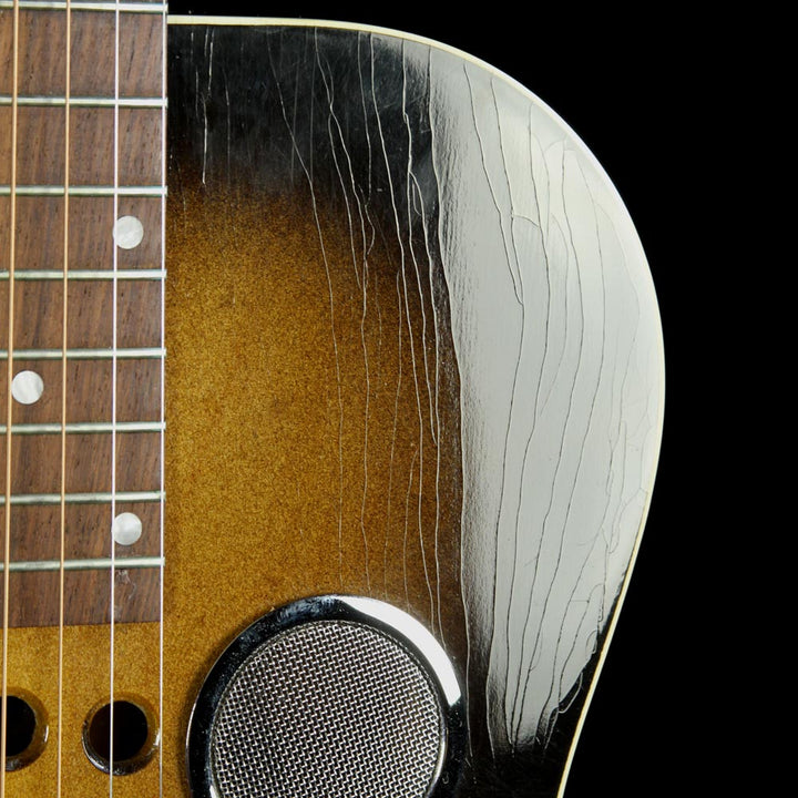 Used Dobro 60-D Round Neck Resonator Acoustic Guitar Vintage Sunburst