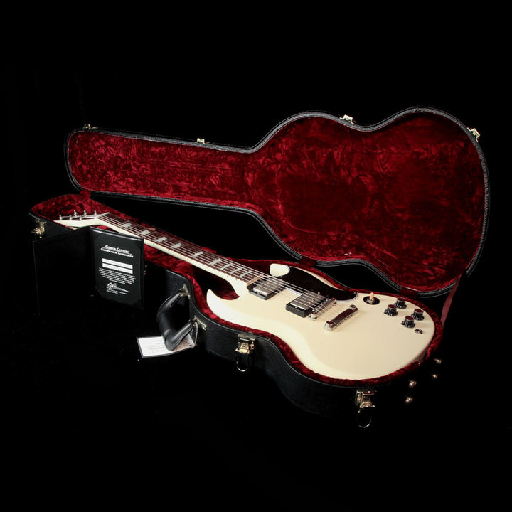 Gibson Custom Shop SG Standard Reissue Electric Guitar VOS Classic White