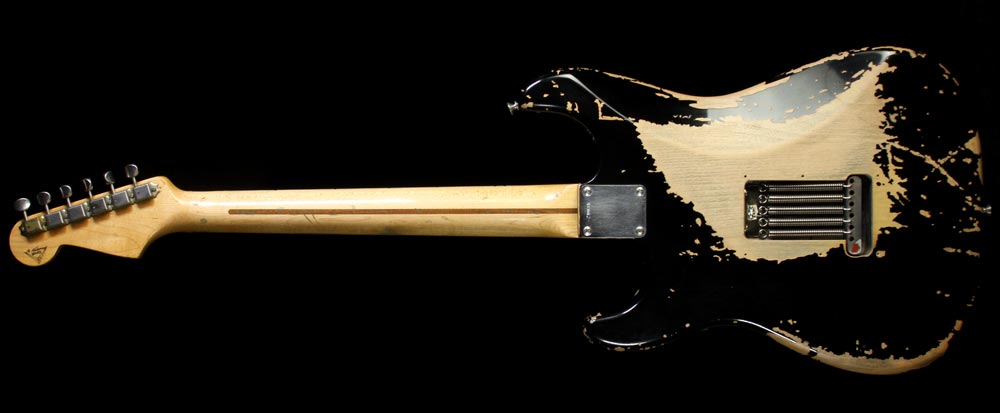 Used 2006 Fender Custom Shop Masterbuilt Eric Clapton Blackie Tribute Stratocaster Electric Guitar — 3