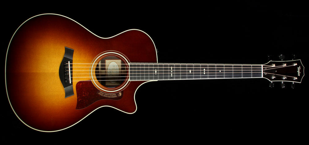 Taylor 712ce Grand Concert Acoustic Guitar Tobacco Sunburst — 2