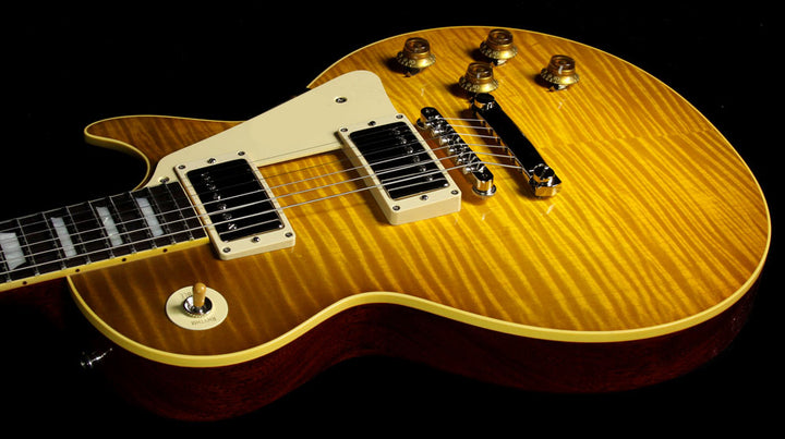Used 2015 Gibson Custom Shop Ace Frehley 1959 Les Paul Standard Reissue Electric Guitar Dirty Lemon Frehley Burst