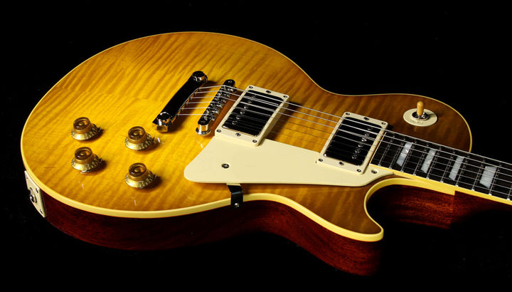 Used 2015 Gibson Custom Shop Ace Frehley 1959 Les Paul Standard Reissue Electric Guitar Dirty Lemon Frehley Burst
