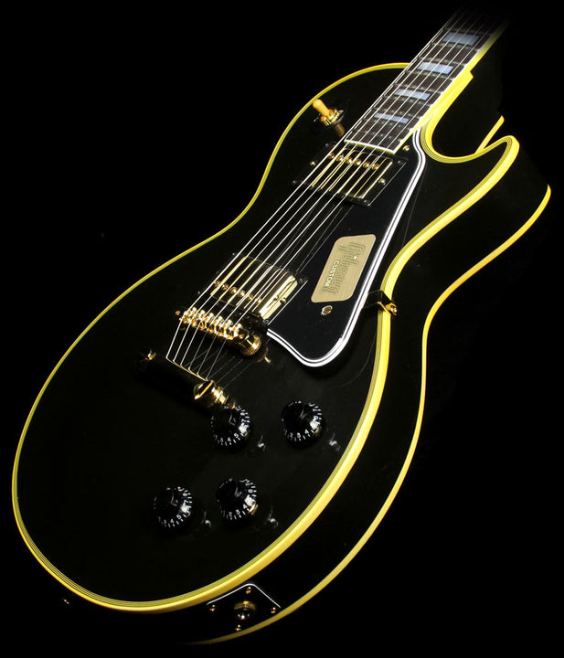 Gibson Custom Shop True Historic 1957 Les Paul Custom Reissue Electric Guitar Ebony