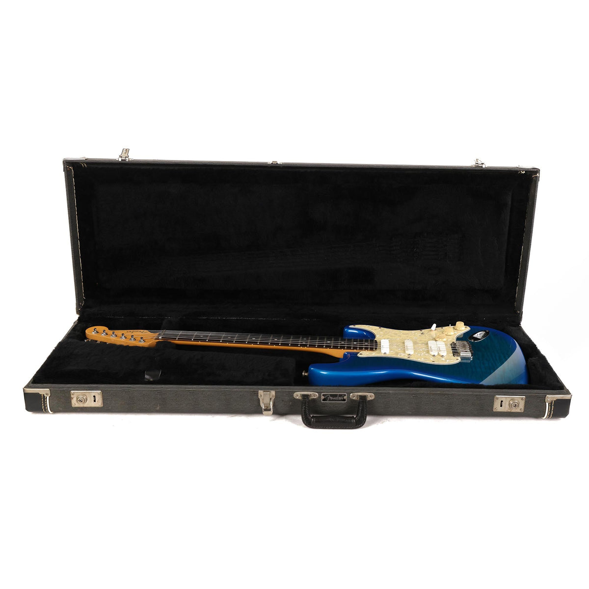 Fender Stratocaster Ultra Blue Burst 1996 — 12
