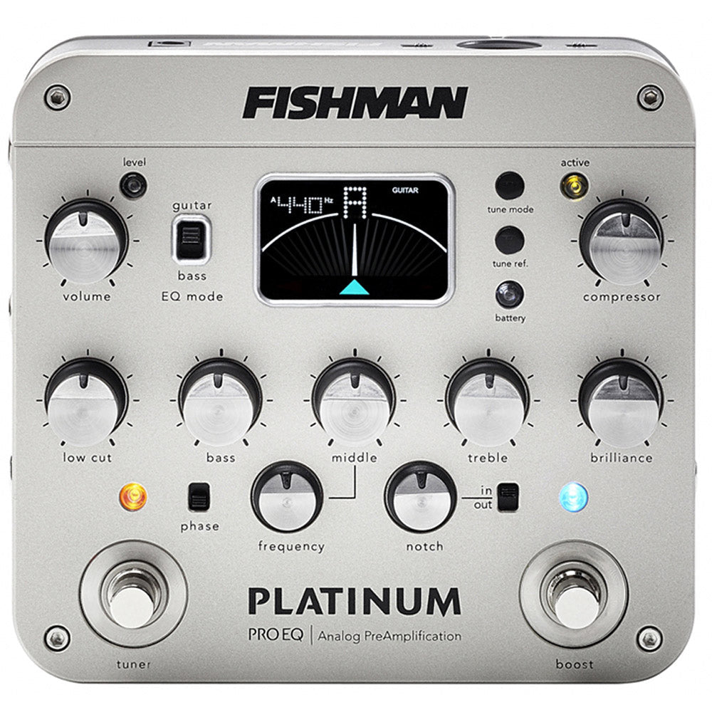 Fishman Platinum Pro EQ/DI Analog Preamp | The Music Zoo