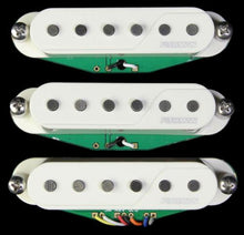 Fishman Fluence Single Width Electric Guitar Pickup Set White