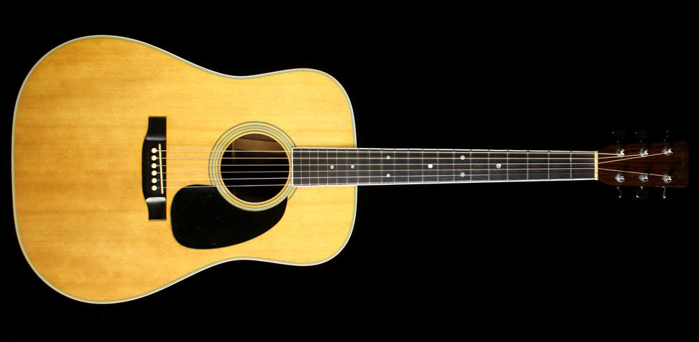 Used 1977 Martin D-35 Dreadnought Acoustic Guitar Natural — 2