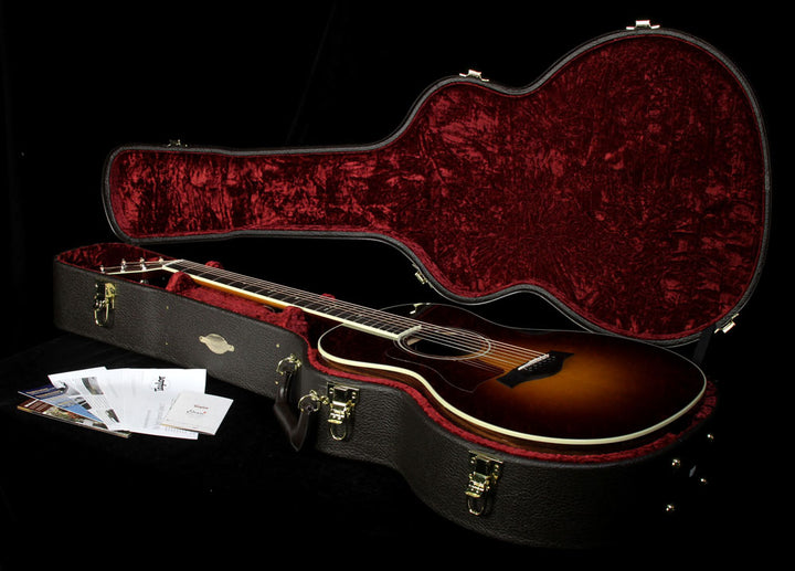 Taylor 714e Sitka Spruce Left Handed Grand Auditorium Acoustic Guitar Vintage Sunburst