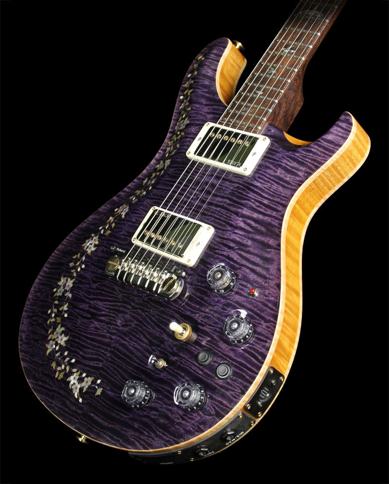 Used 2012 Paul Reed Smith Private Stock Custom 22 Semi-Hollowbody Electric Guitar Transparent Purple — 1