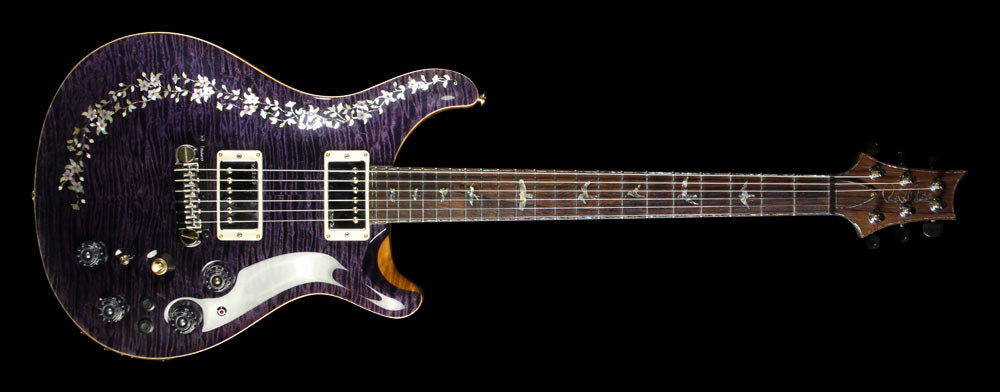Used 2012 Paul Reed Smith Private Stock Custom 22 Semi-Hollowbody Electric Guitar Transparent Purple — 2