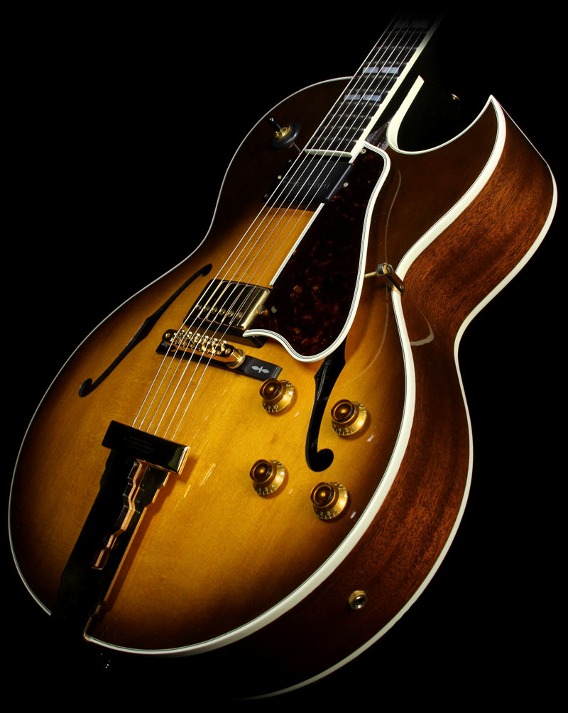 Used 1990 Gibson Master Series L-4 CES Mahogany Archtop Electric Guitar Vintage Sunburst — 1