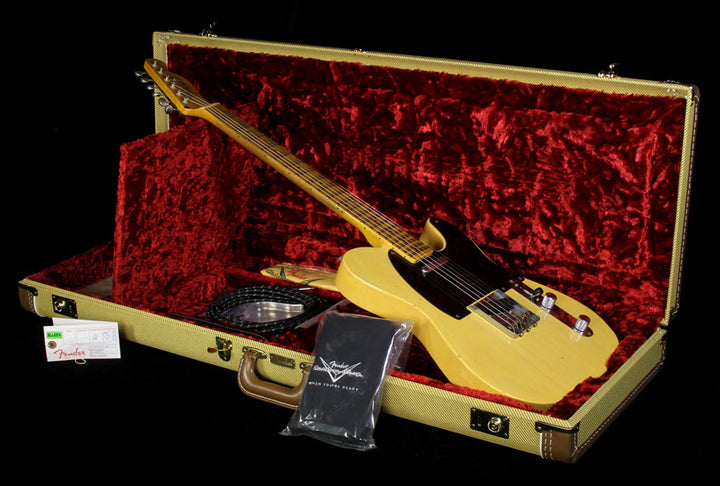 Fender Custom Shop 20th Anniversary Relic Nocaster Electric Guitar Nocaster Blonde