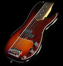 Used 2015 Fender American Standard Precision Bass Electric Bass Guitar Three-Tone Sunburst