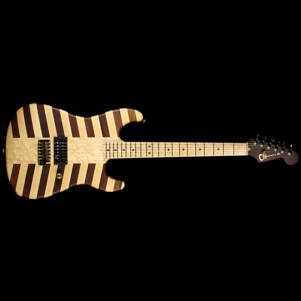 Used 2010 Charvel Custom Shop NAMM Showpiece Butcher Block San Dimas Electric Guitar Natural Oil — 2