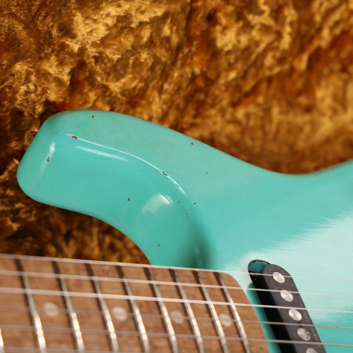 Charvel Custom Shop San Dimas HS Nitro Aged Roasted Alder Seafoam Green 2023
