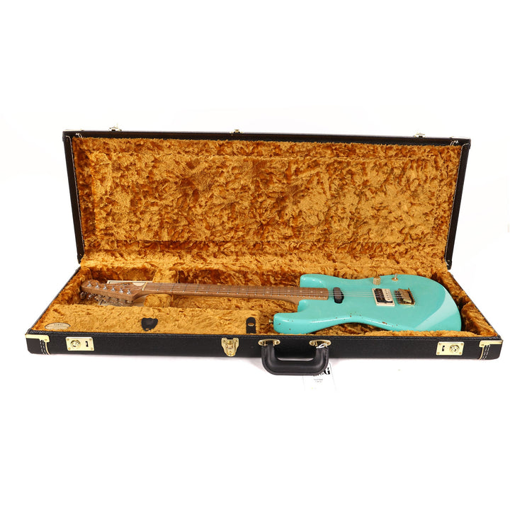Charvel Custom Shop San Dimas HS Nitro Aged Roasted Alder Seafoam Green 2023