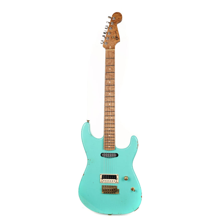 Charvel Custom Shop San Dimas HS Nitro Aged Roasted Alder Seafoam Green 2023
