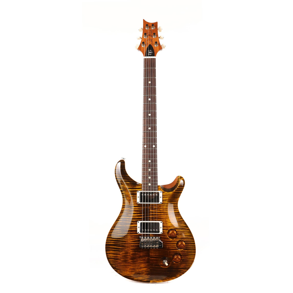 PRS DGT David Grissom Signature Yellow Tiger Employee Guitar 2020 — 2