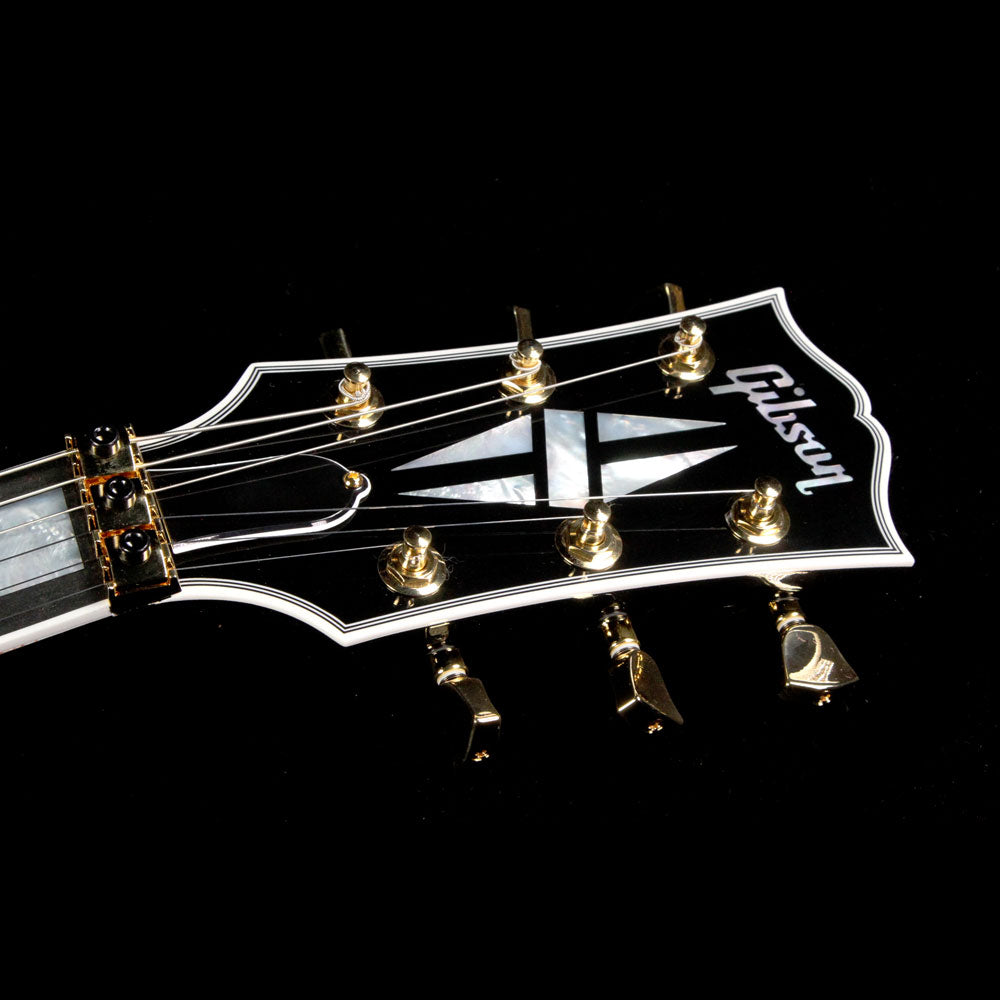 Gibson Custom Shop Les Paul Axcess Custom w/Floyd Electric Guitar Ebony — 4