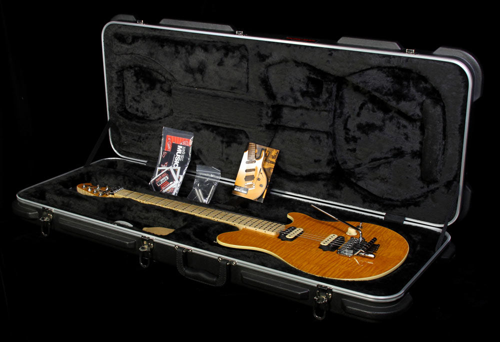 Used 2012 Ernie Ball Music Man Axis Electric Guitar Transparent Gold — 4