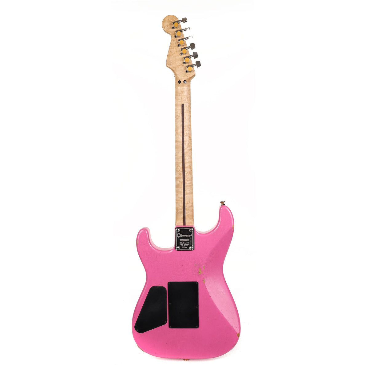 Charvel Custom Shop Nitro Aged San Dimas Platinum Pink 2023 — 3