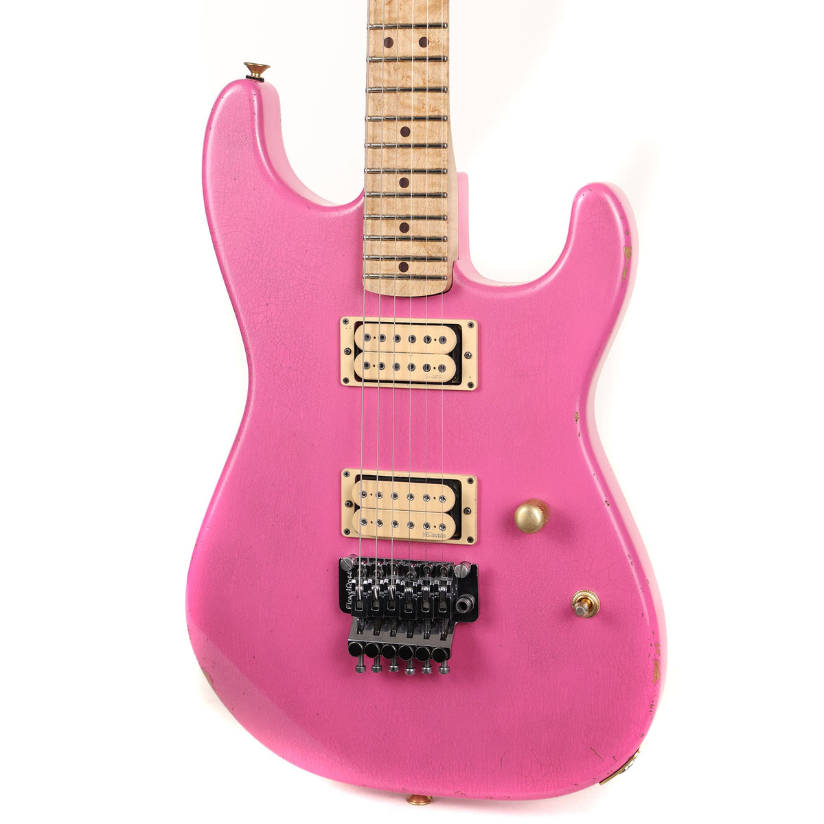 Charvel Custom Shop Nitro Aged San Dimas Platinum Pink 2023 — 6