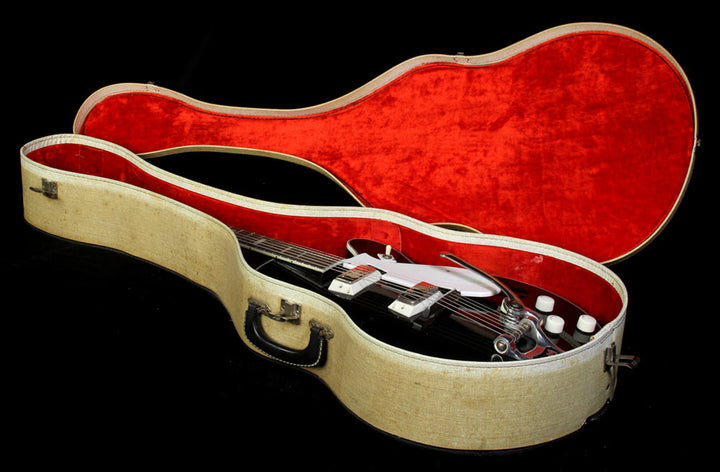 Used 1964 Silvertone 1446 Hollowbody Electric Guitar Black
