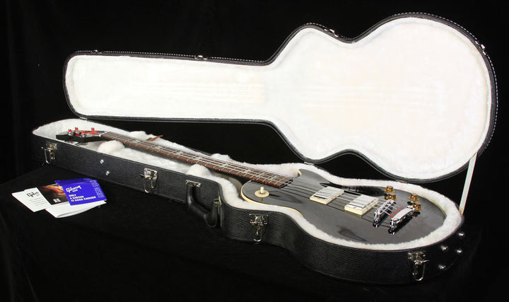 Used 2013 Gibson Les Paul Standard Bass Electric Bass Guitar Ebony