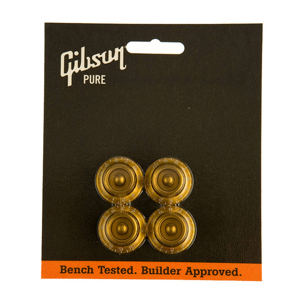 Gibson Top Hat Knobs Gold The Music Zoo