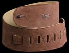 Levy's MS4 Soft Suede Guitar Strap Brown