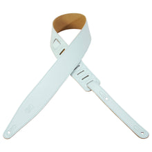 Levy's MG317LL Soft Garment Leather Guitar Strap Aqua