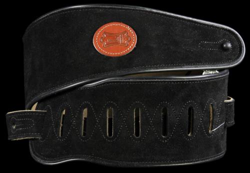 Levy's MSS3 Soft Suede Guitar Strap Black