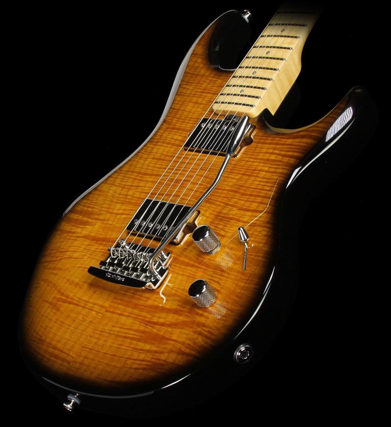 Ernie Ball Music Man Premier Dealers Network Luke III Ball Family Reserve Electric Guitar Vintage Tobacco — 1