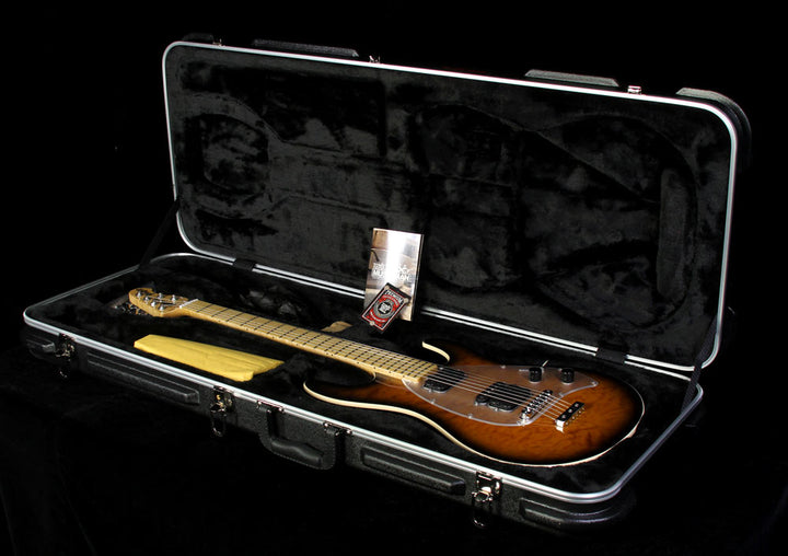 Used Ernie Ball Music Man Premier Dealer Network Steve Morse Y2D Signature Electric Guitar Vintage Tobacco Sunburst