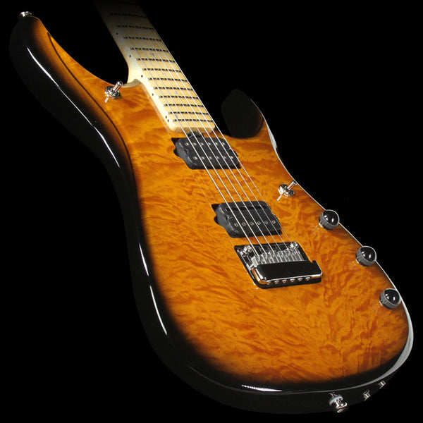 Used Ernie Ball Music Man Ball Family Reserve John Petrucci JP6 Electric Guitar Vintage Tobacco