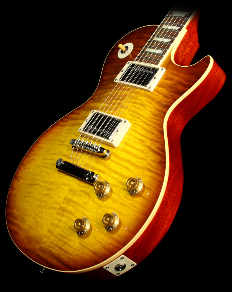 Used 2013 Gibson Custom Shop 1960 Les Paul Reissue Electric Guitar Iced Tea — 1