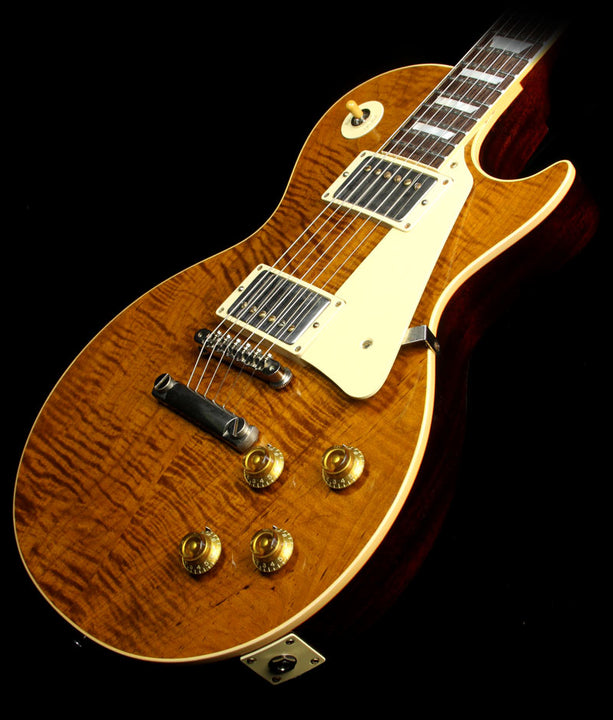 Gibson Custom Shop Music Zoo Exclusive Roasted Reissue '59 Historic Select Prototype Les Paul Electric Guitar Aged Dark Roast