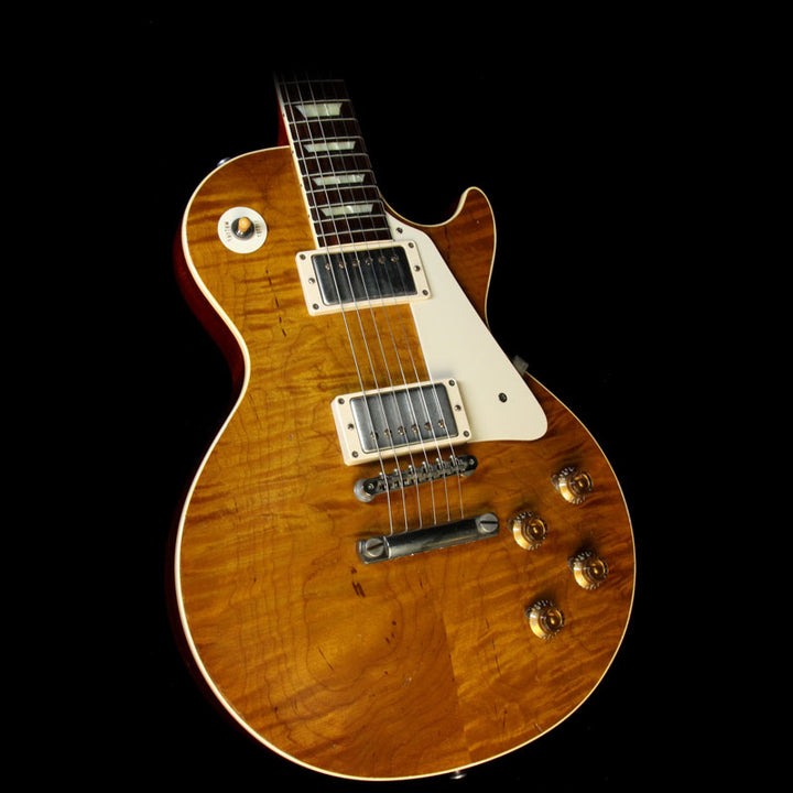 Used Gibson Custom Shop Music Zoo Exclusive Prototype Roasted Standard Historic 1959 Les Paul Electric Guitar