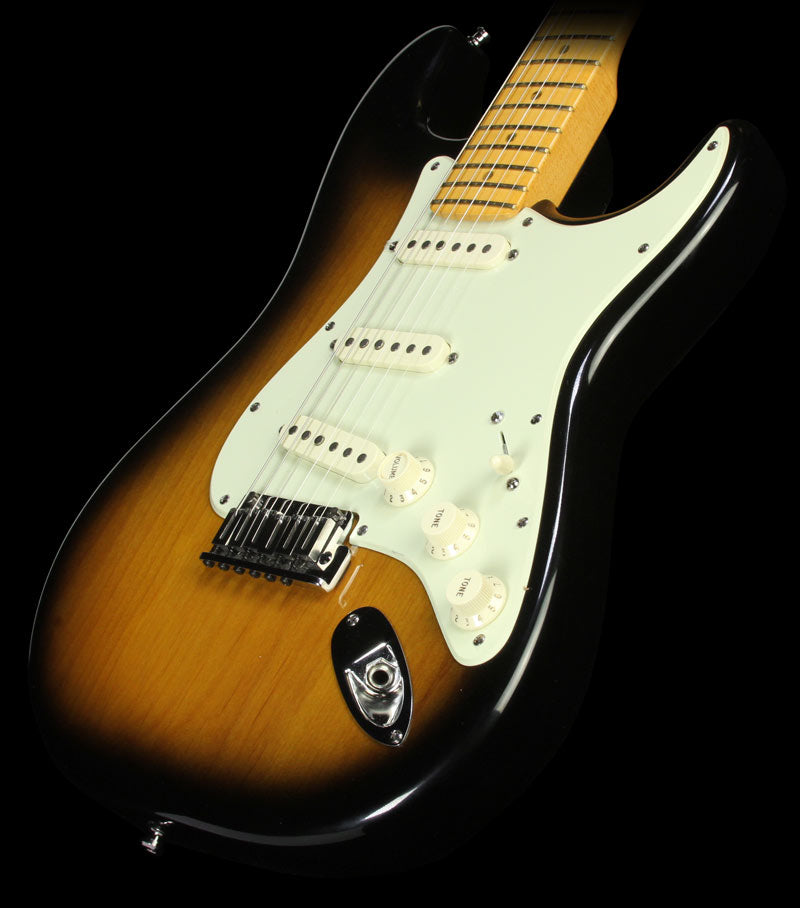 Used 2006 Fender American Deluxe Stratocaster Electric Guitar Two-Tone Sunburst — 1
