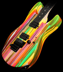 Suhr Modern Matte Neon Drip Electric Guitar