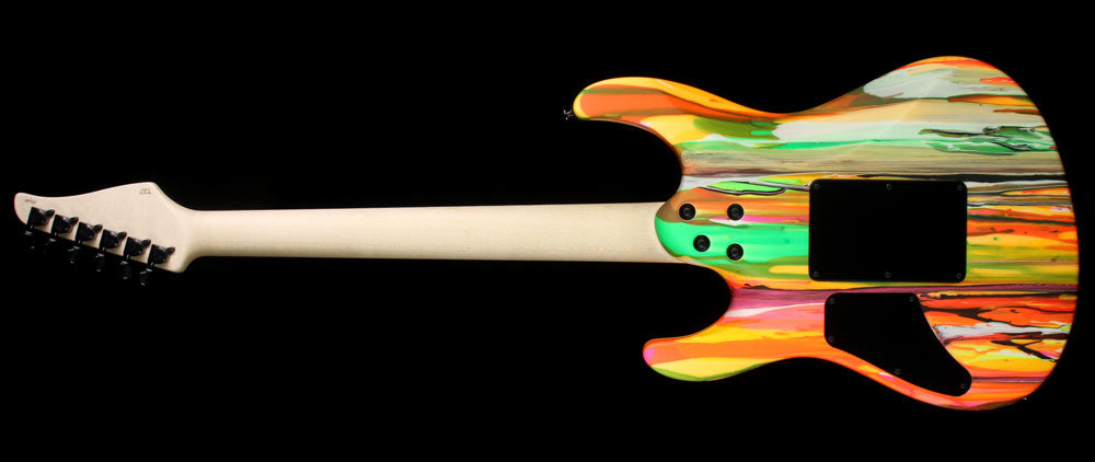 Suhr Modern Matte Neon Drip Electric Guitar — 3