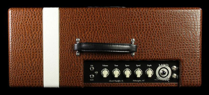 Swart Amplifiers MOD 84 Amplifier Alligator Ostrich Stripe w/ Celestion Blue